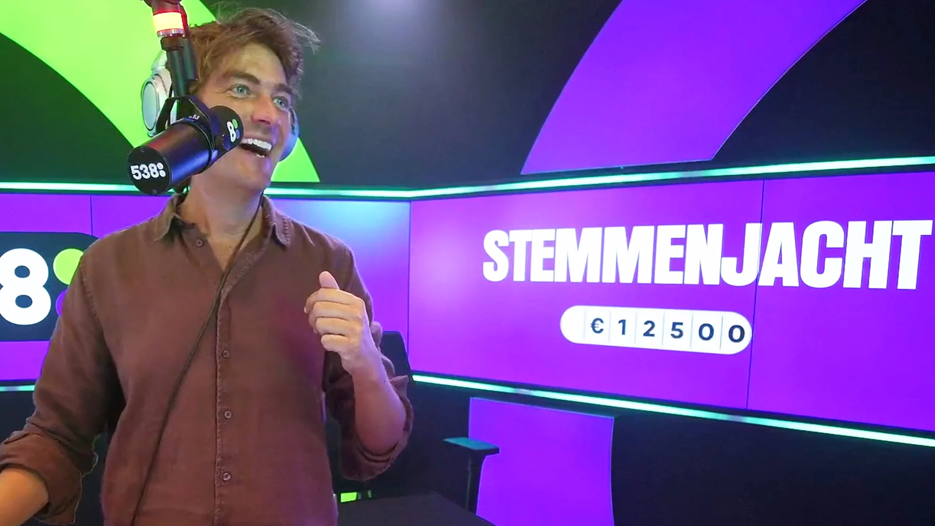 Het hoogste bedrag tot nu toe is geraden: Jeroen wint € 12.500,- in 538-Stemmenjacht!
