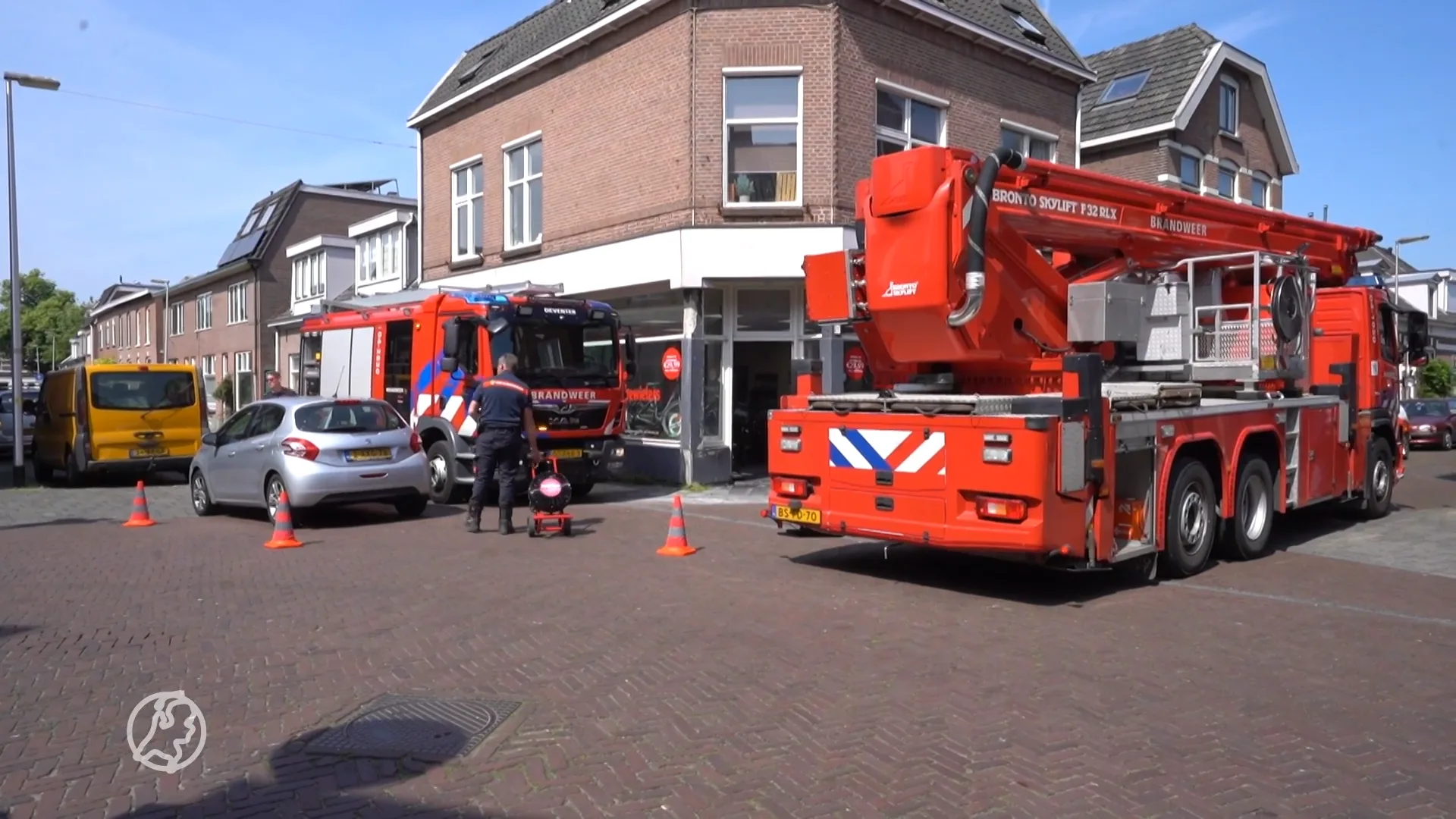 Fietsaccu explodeert in fietsenwinkel