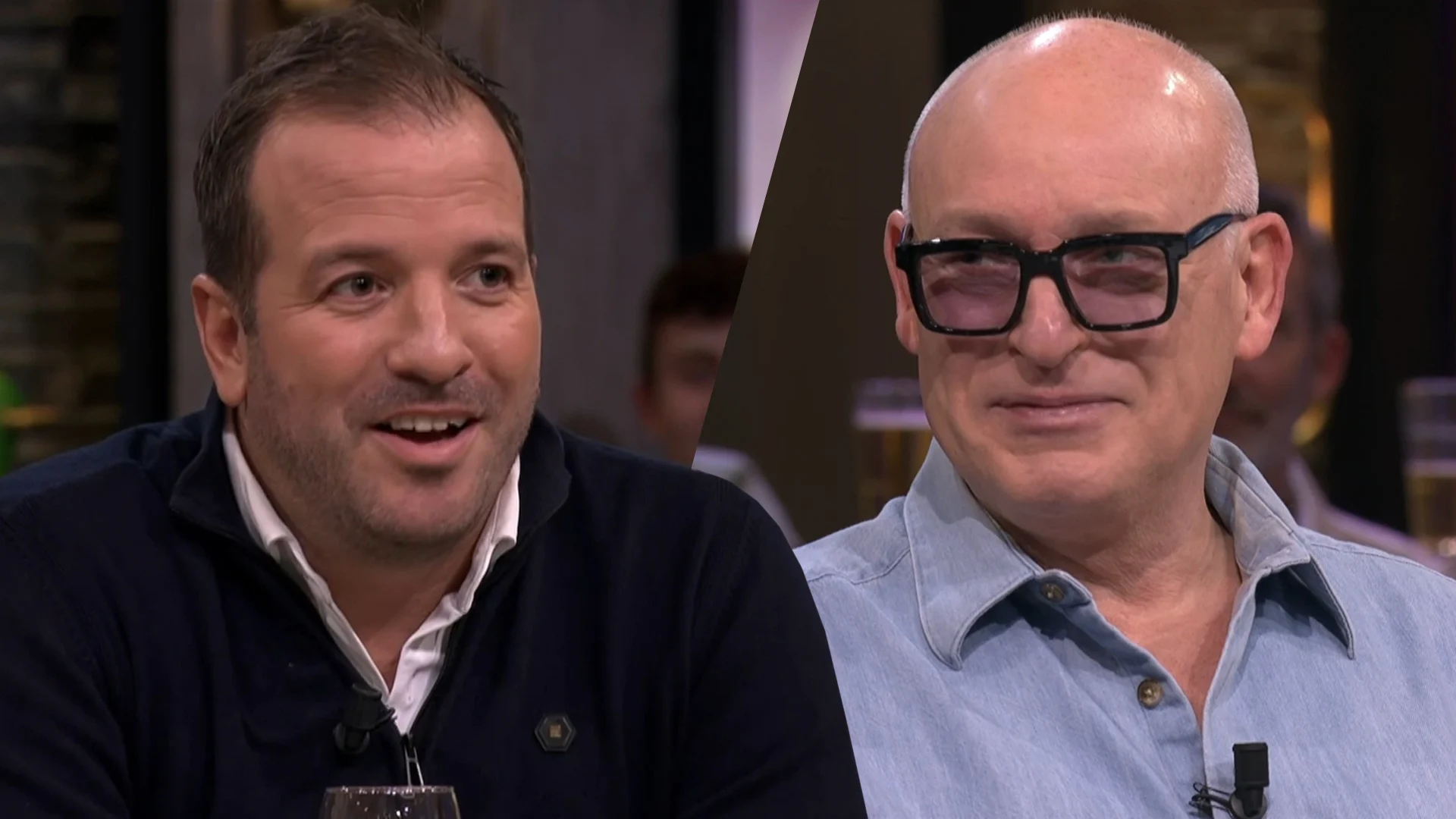 René van der Gijp is te spreken over bezoek Rafael van der Vaart: ‘Superlieve jongen!'