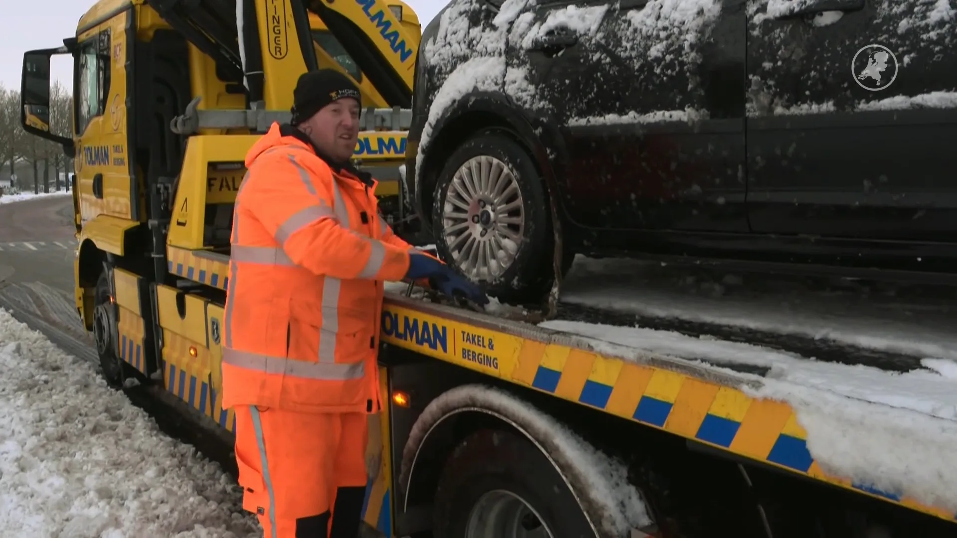 Berger Jordy klaar voor dag vol meldingen in hoge noorden tijdens code oranje