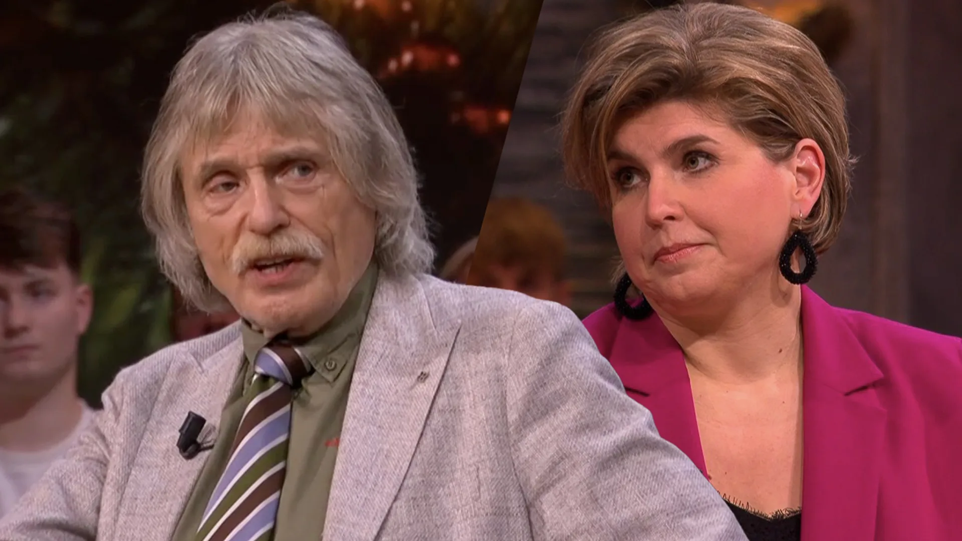 Johan Derksen over columns Angela de Jong: 'Een beetje do-re-mi-fa-sol, weer een blaadje vol'