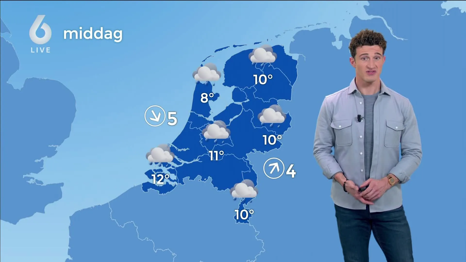 Regen, regen en nog eens regen: we gaan een natte week tegemoet