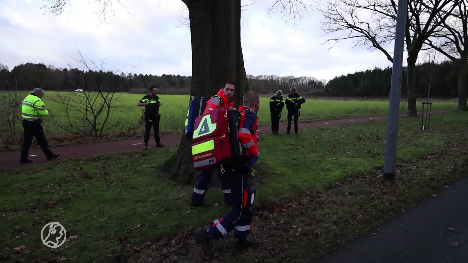 Ravage na auto-ongeluk in huizen