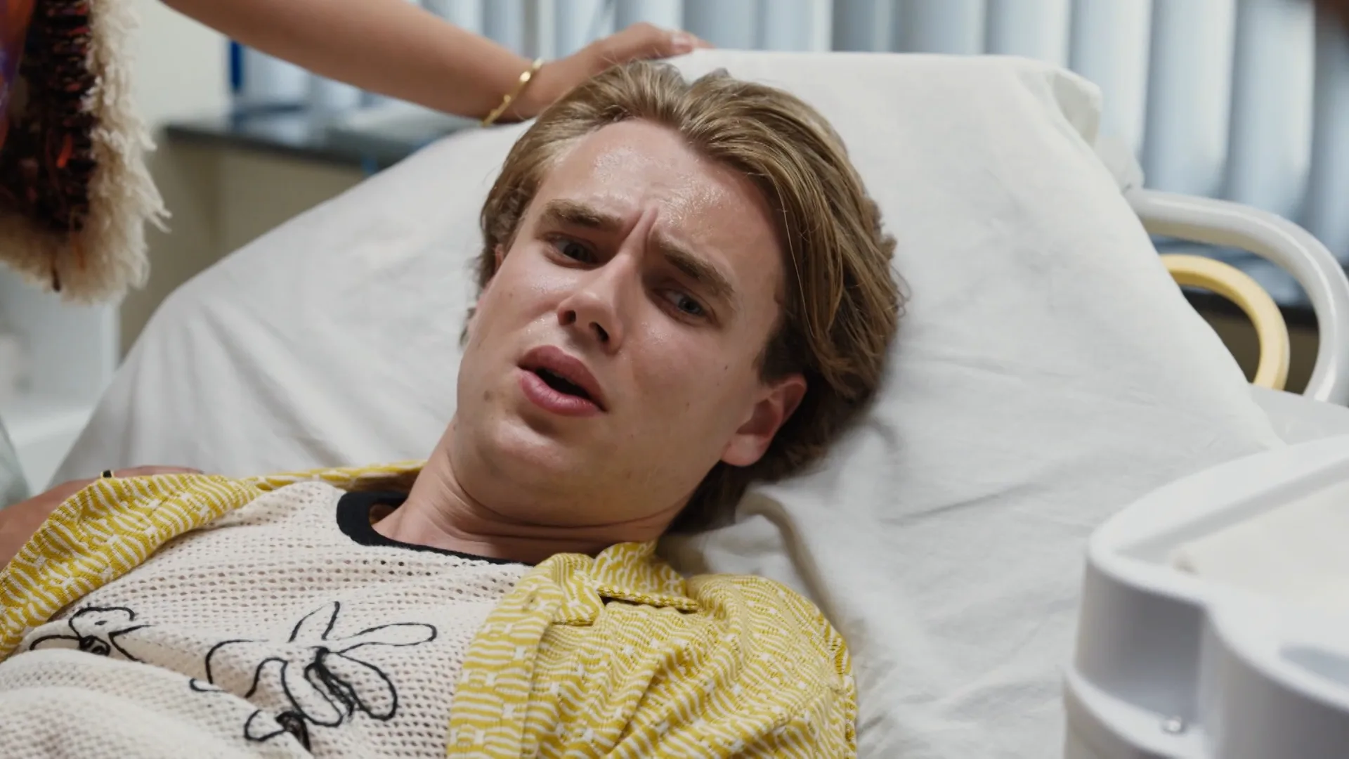 Milo wil 'even binnen kijken', maar patiënt Sjoerd stribbelt tegen