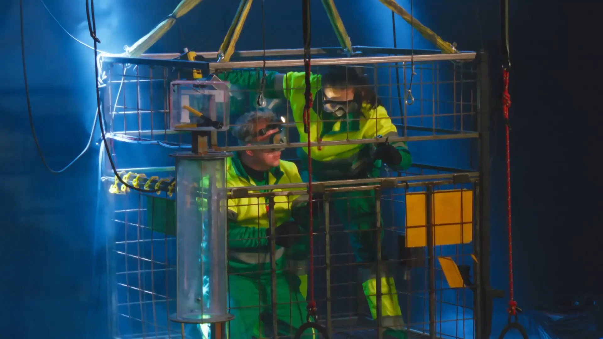 Enorme paniek bij Noor Omrani en Billy Dans