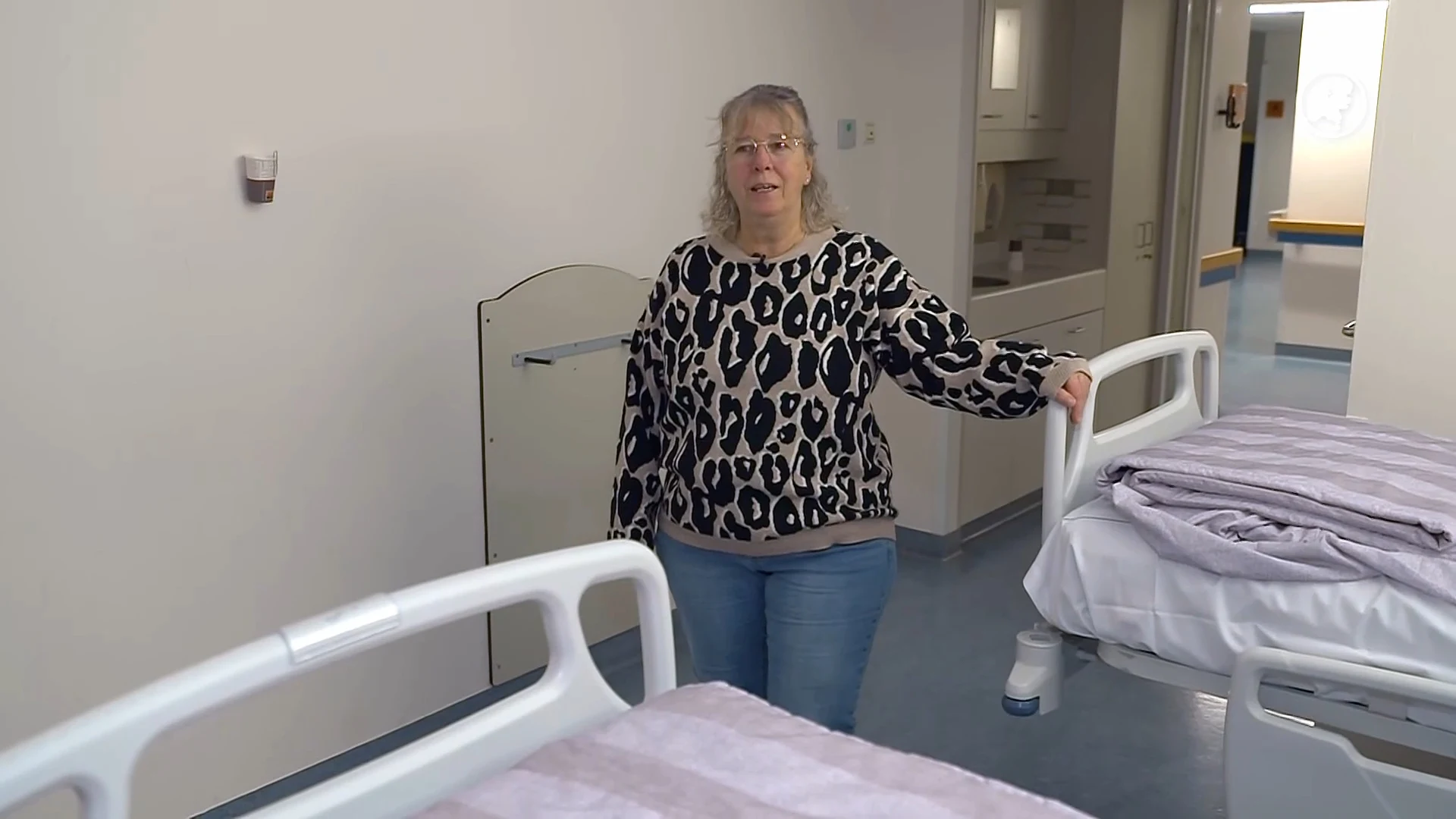 Ziekenhuismedewerkers slapen door winterweer zelf in het ziekenhuis