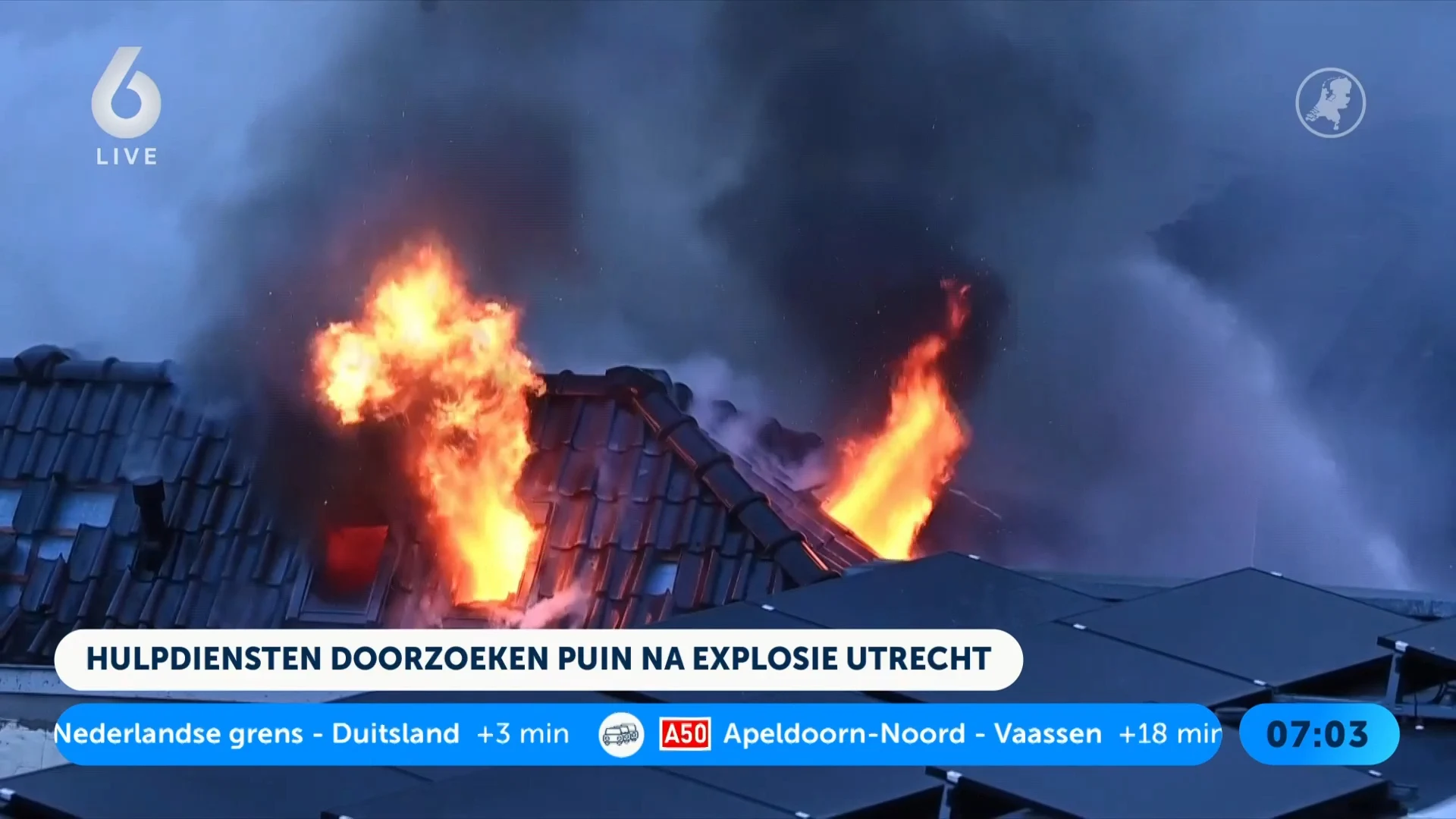 Veiligheidsregio Utrecht: gaslek mogelijk oorzaak van zware explosie