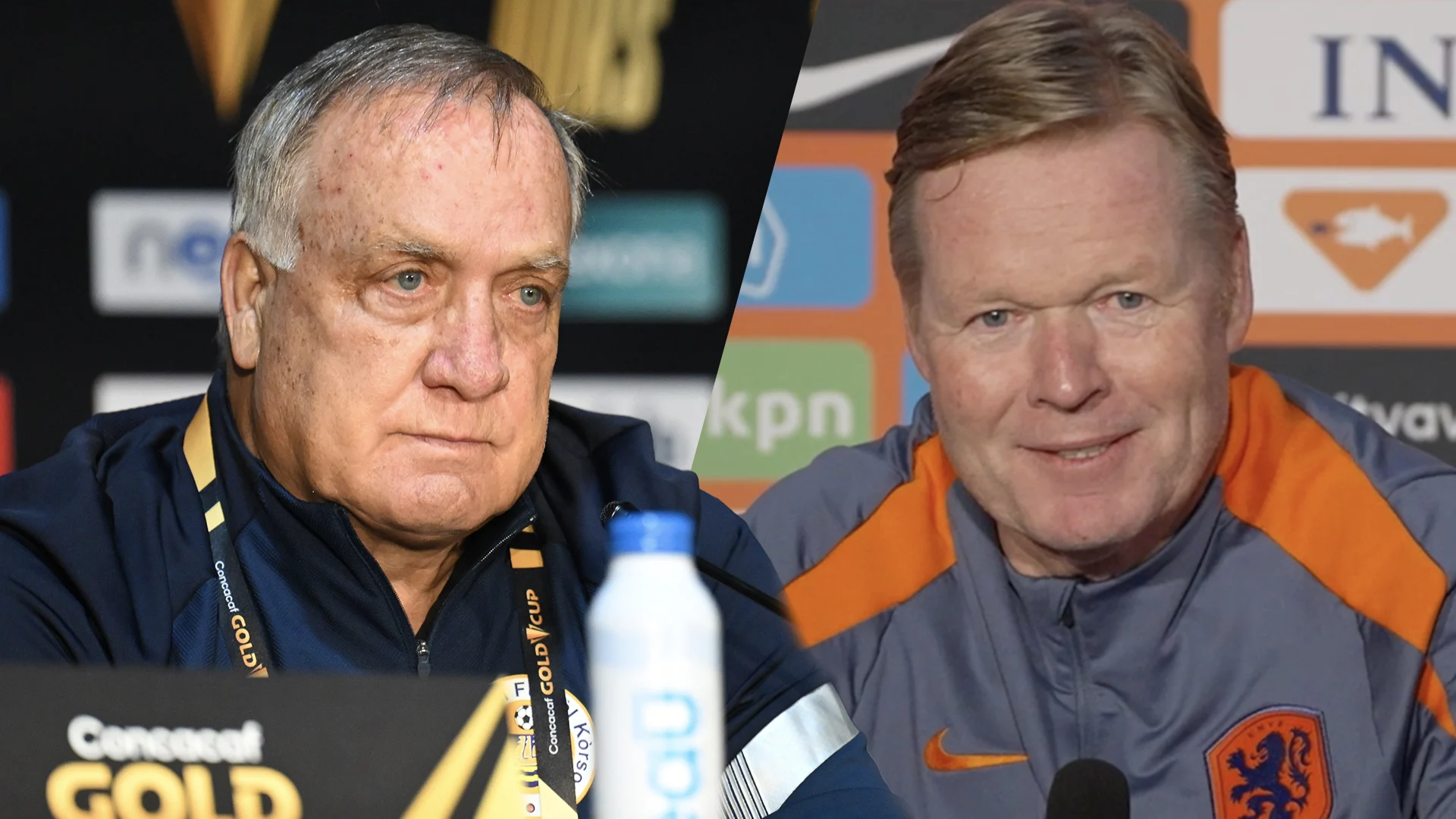 Ronald Koeman steunt Dick Advocaat: 'Triest dat hij er niet bij kan zijn'