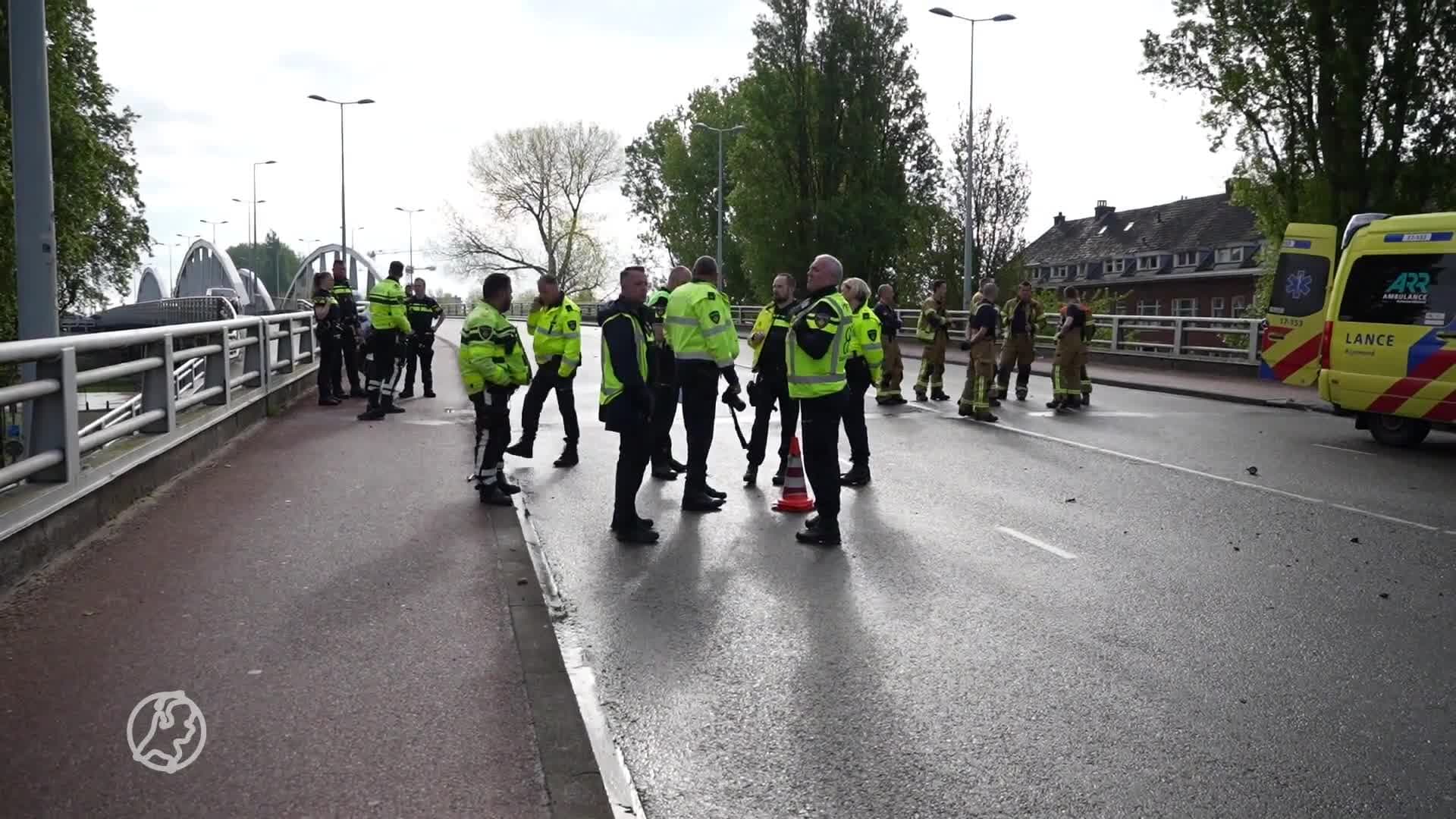 Motorrijder komt om door verkeersongeluk in Rotterdam
