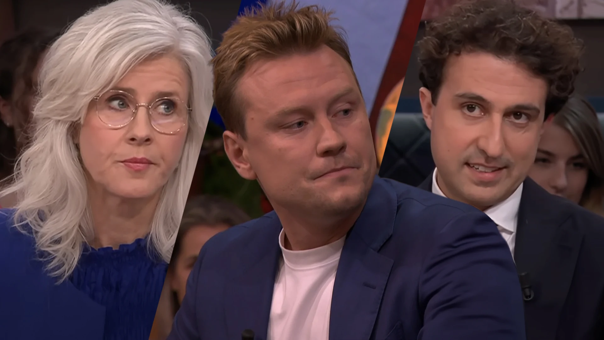 Sam Hagens legt met Monopoly-huisjes woningnood uit na debat Klaver–Keijzer: ‘Daar heeft Mona gelijk in’