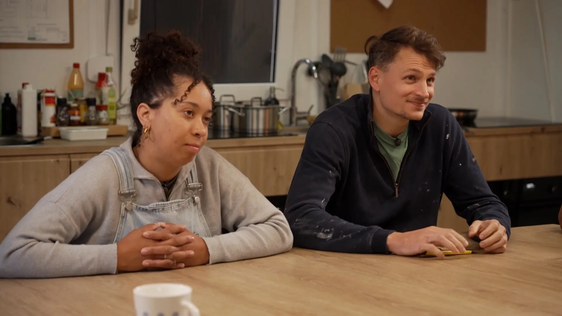 De vloer is niet helemaal geworden zoals gedacht