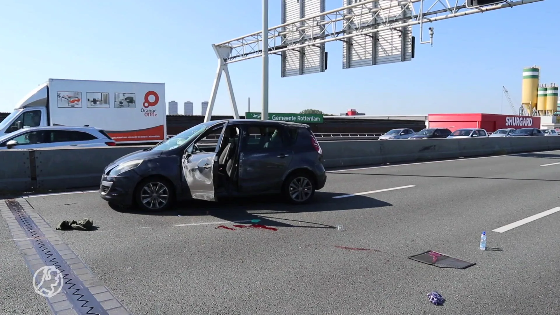 Ernstig ongeluk zorgt voor afsluiting A20