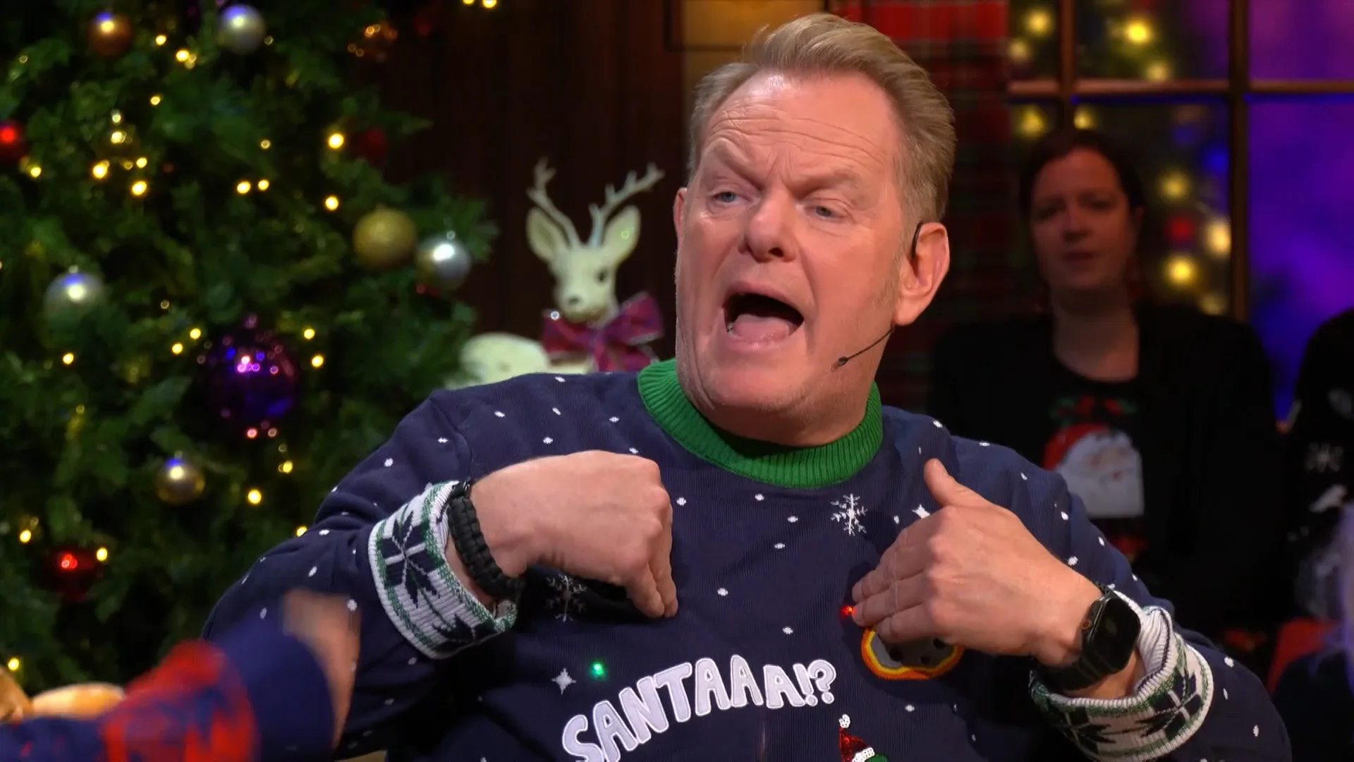 Martijn maakt zijn nummer af maar weet het niet