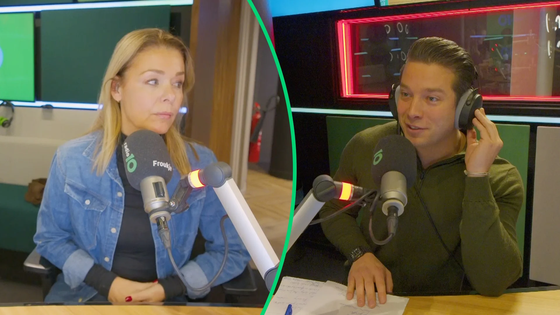 Thom Goderie bespreekt het laatste Shownieuws bij Gordon & Froukje