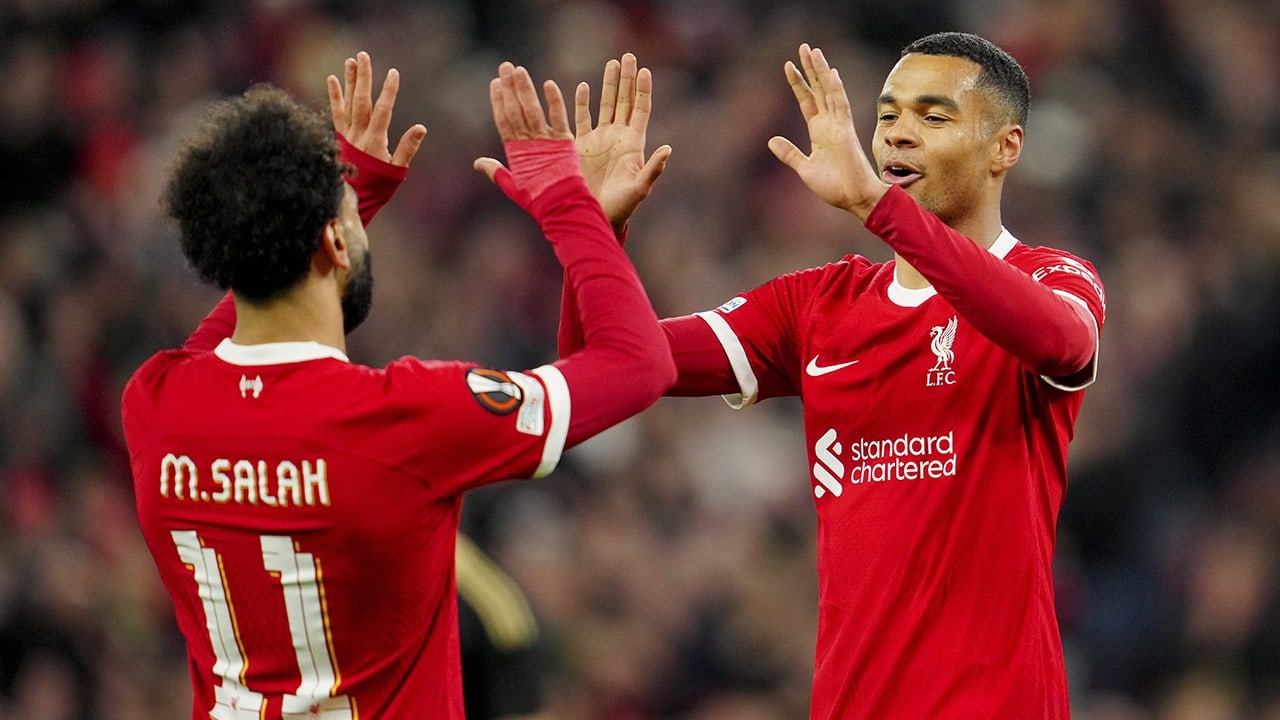 SAMENVATTING: Liverpool - Sparta Praag (achtste finale Europa League)