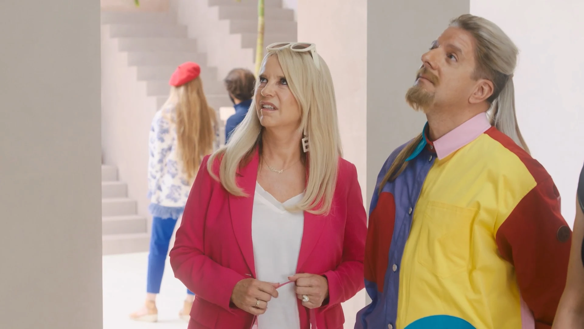 Cheryl snap niks van deze performance art