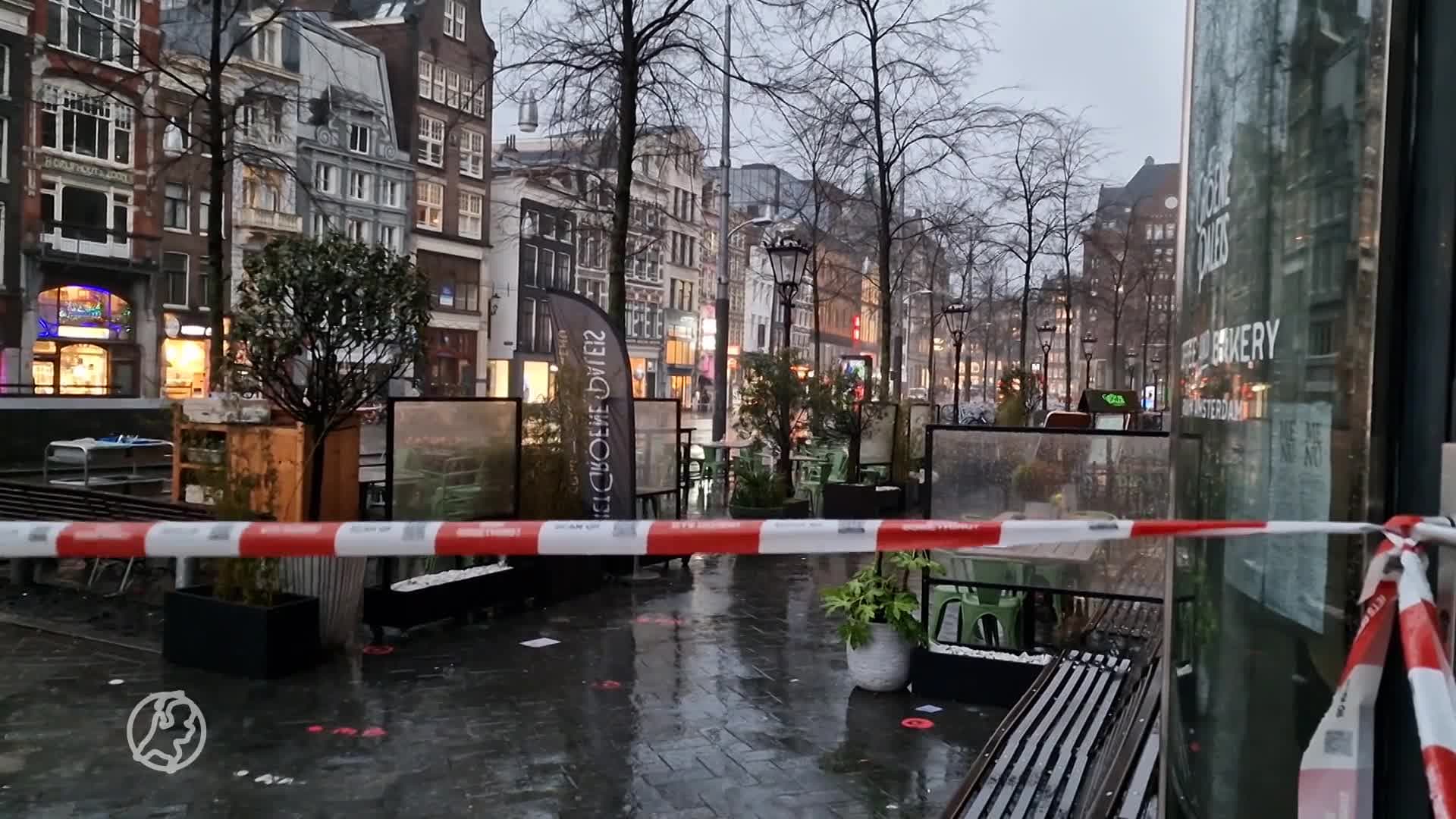 Rokin Amsterdam ontruimd vanwege verdachte situatie