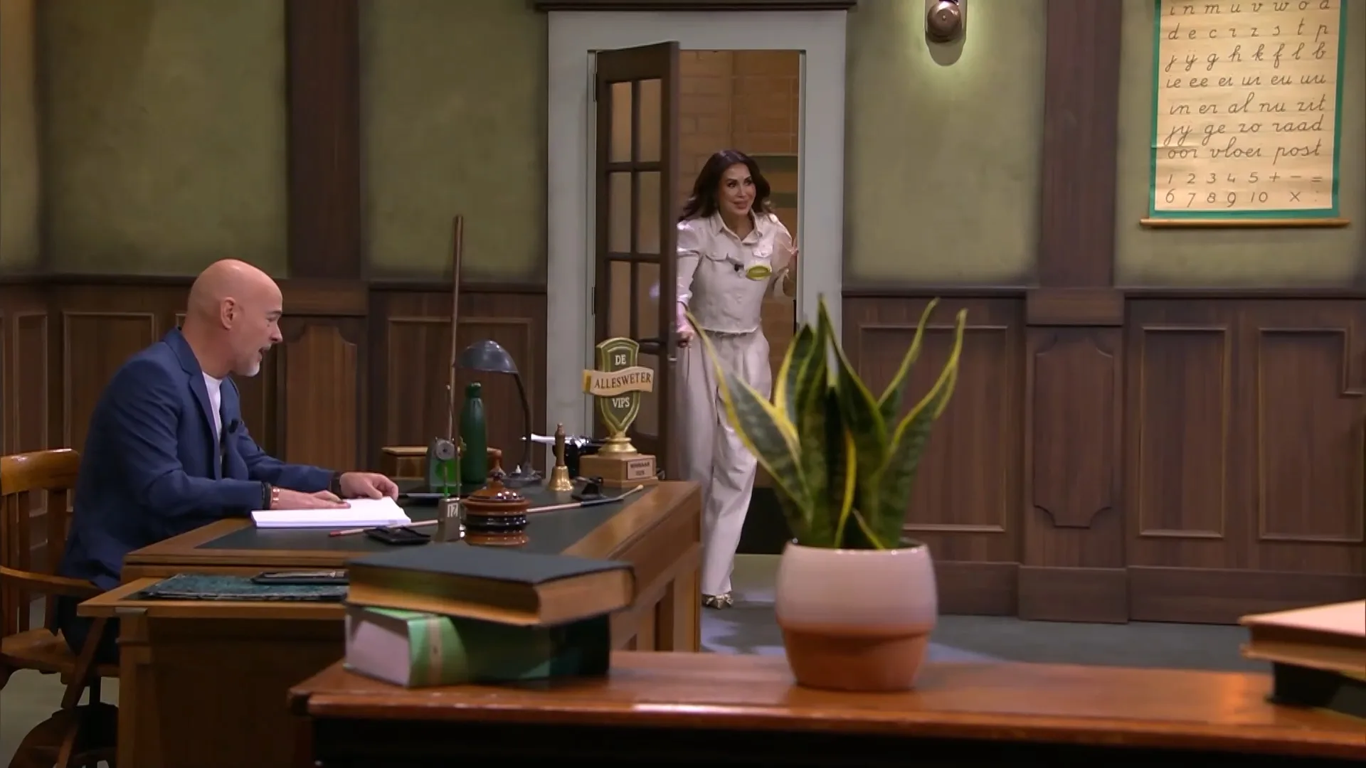 Oei, we hebben een laatkomer...