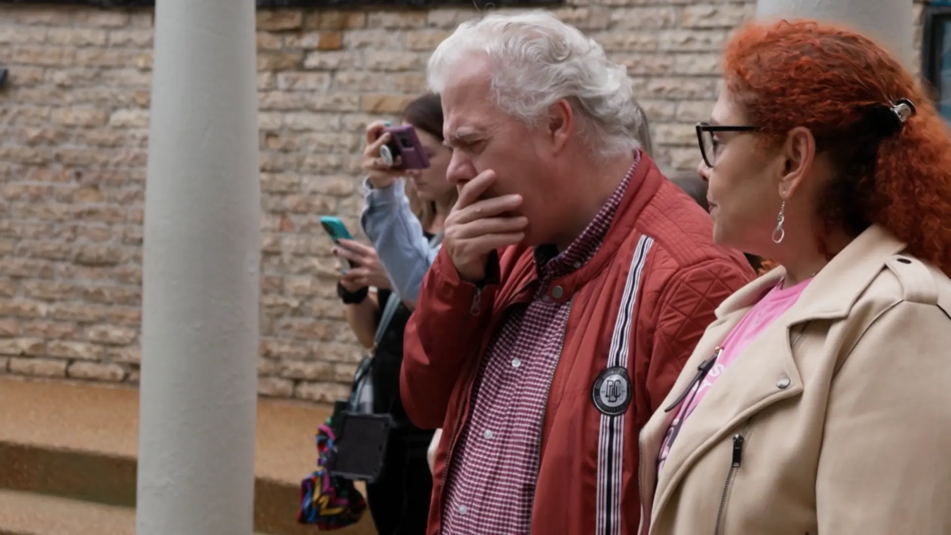 Wim bezoekt het graf van Elvis Presley