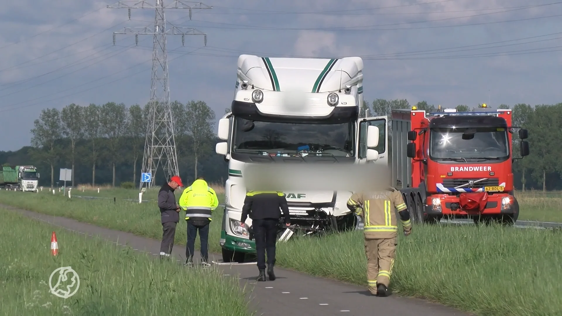 Vrouw overleden bij ongeluk met vrachtwagen in Axel