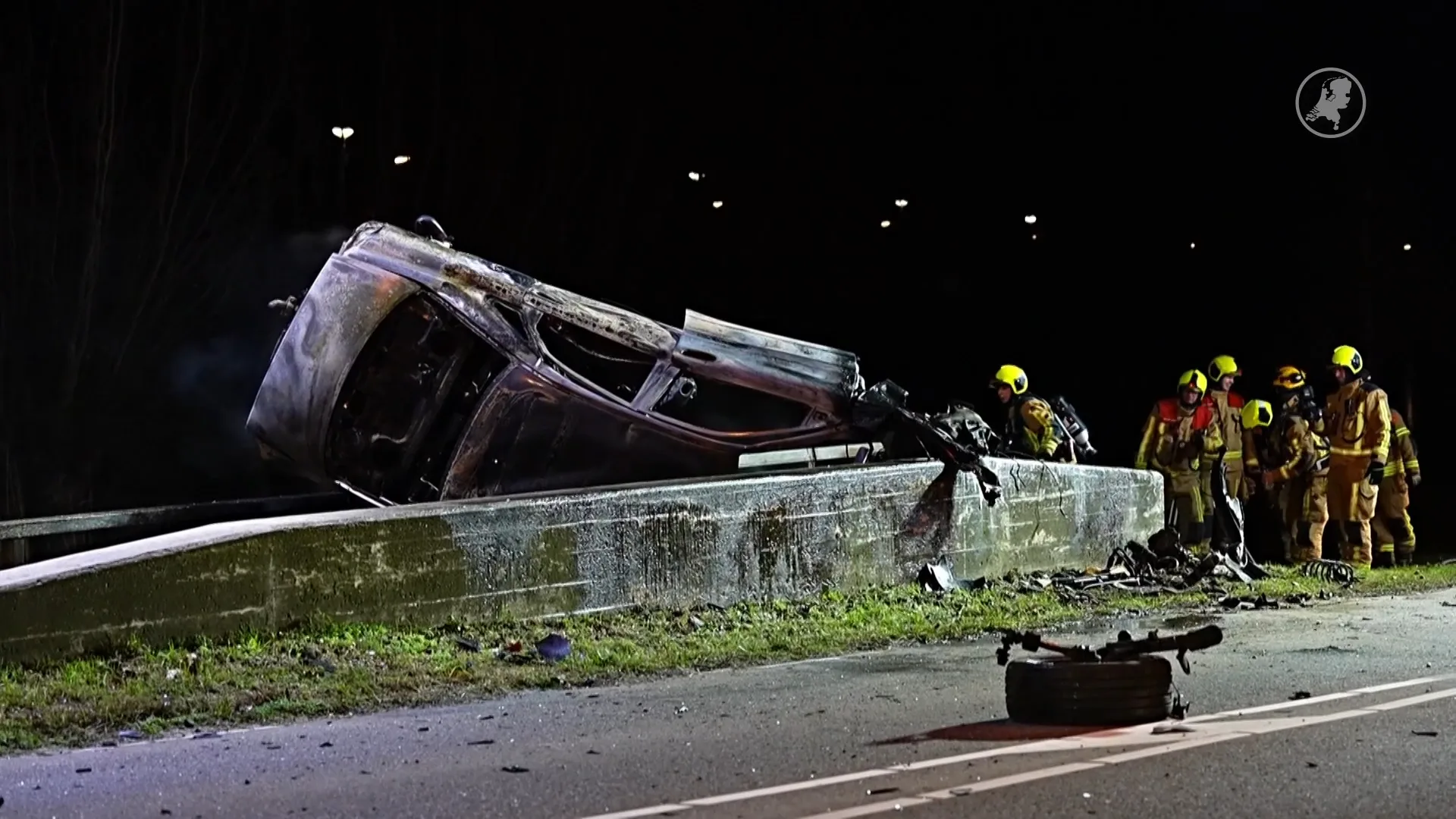 Automobilist overlijdt bij ongeluk in Maasdijk