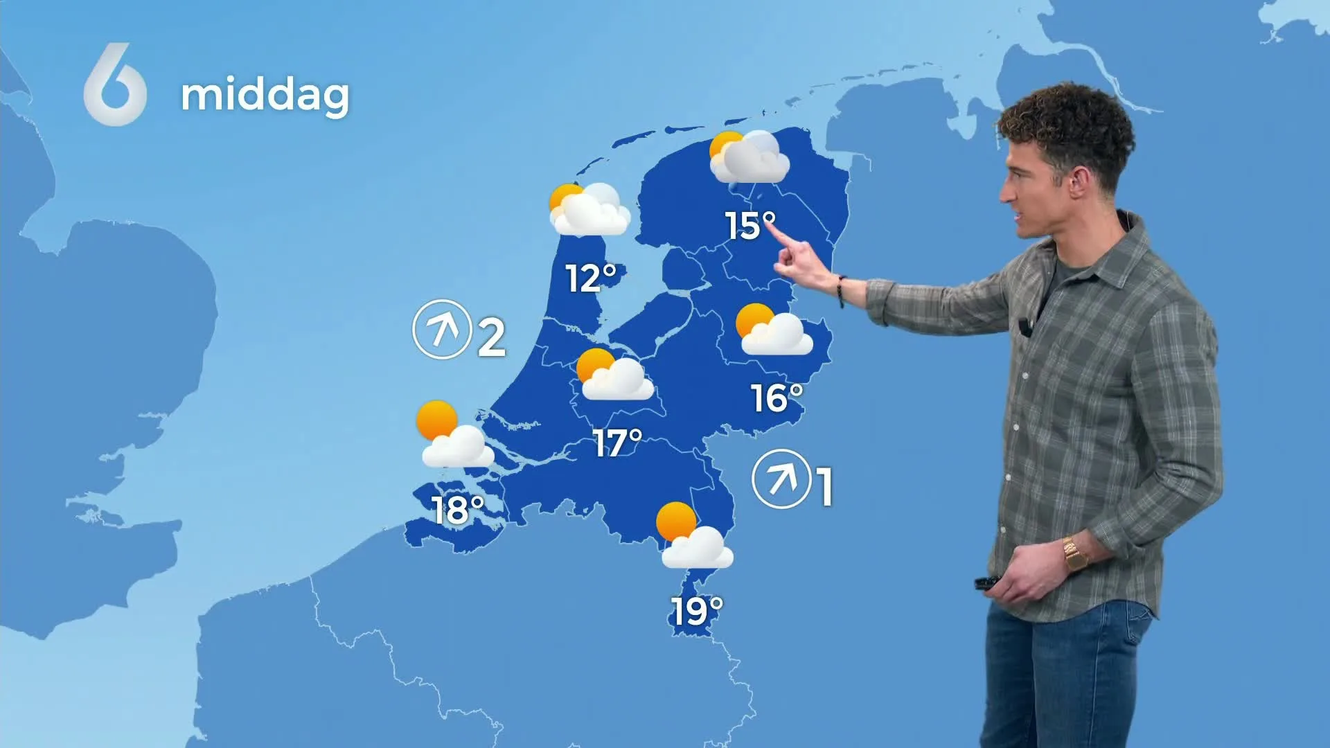 Tweedeling in het land op eerste dag van de astronomische lente