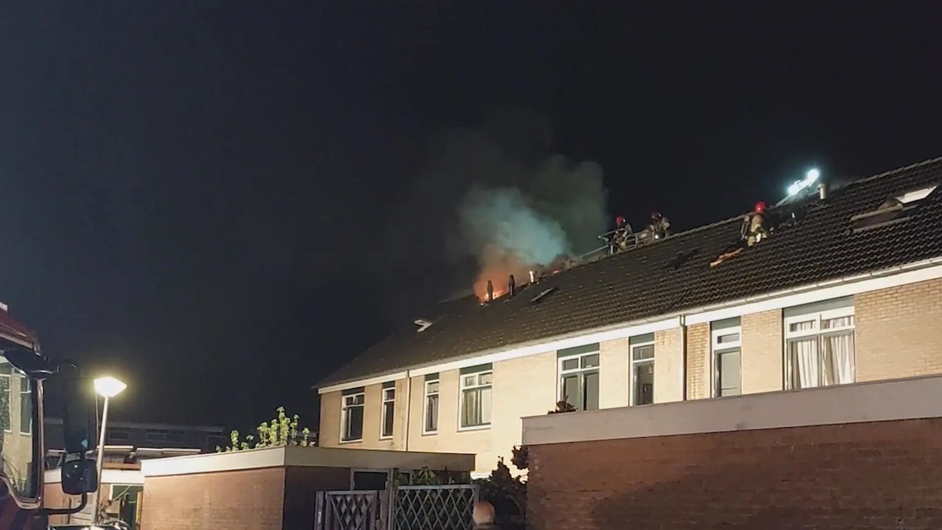 Branden in heel het land door blikseminslag