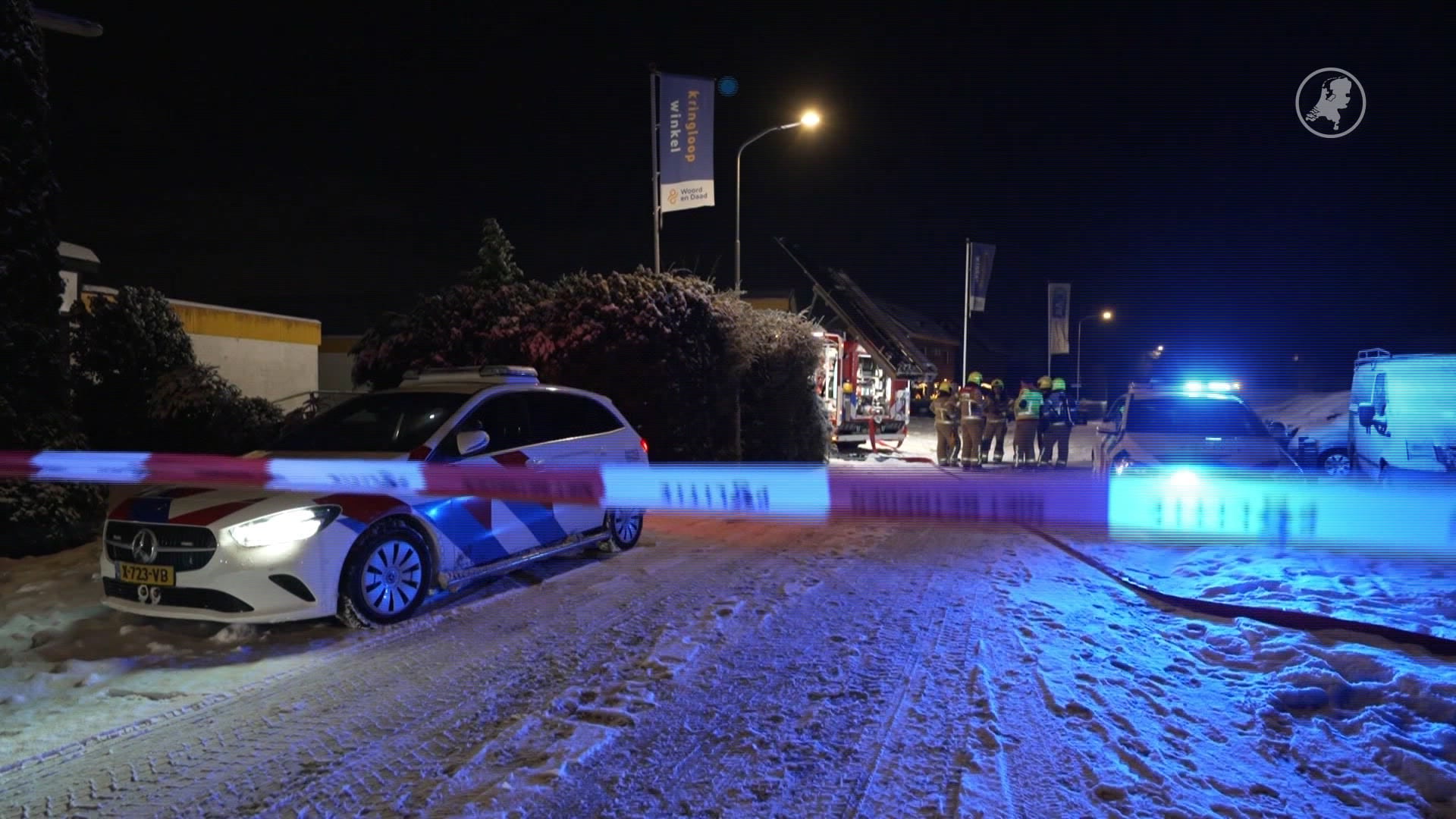 Verwarde man steekt woning in Putten in brand