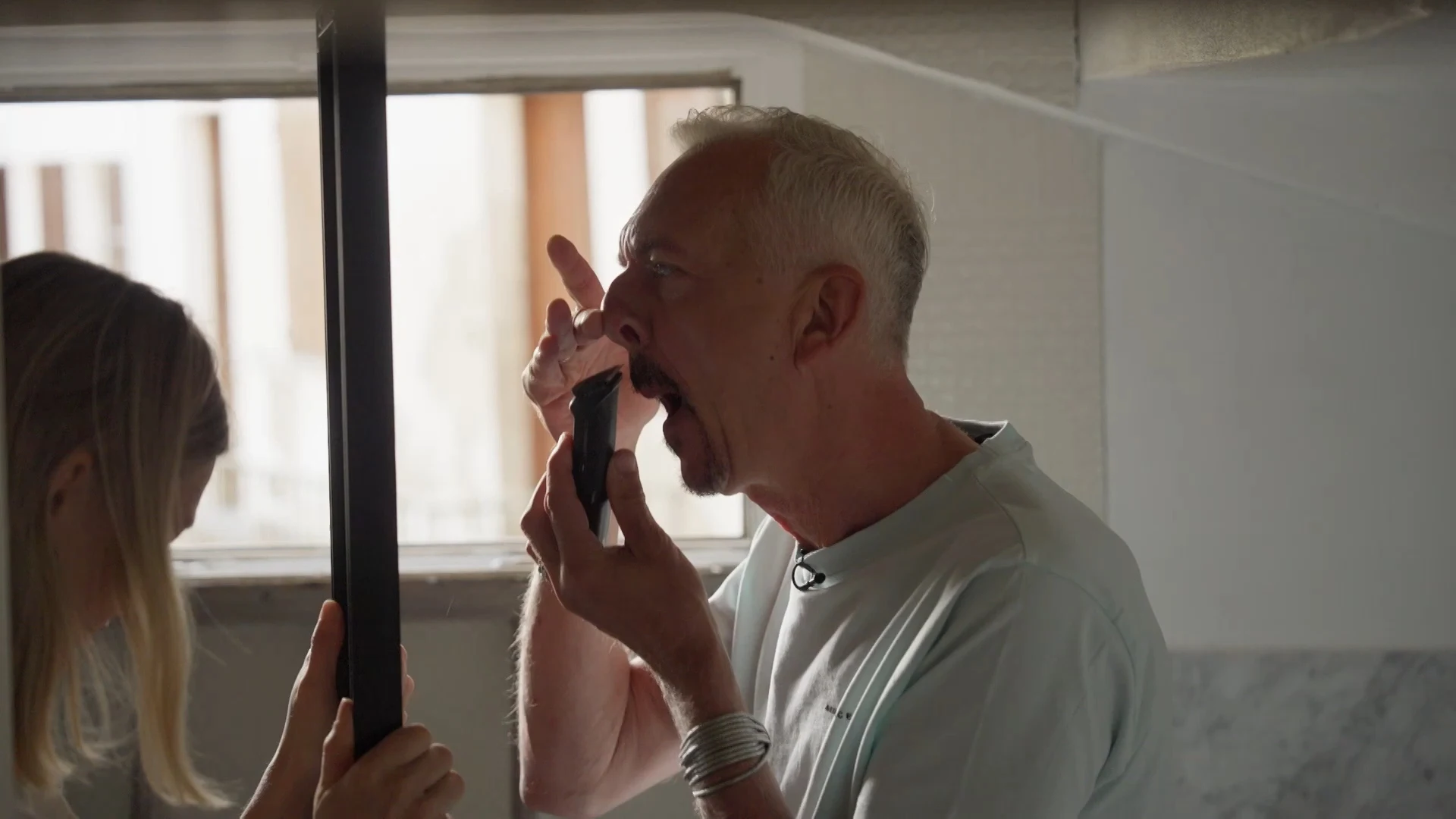 Martien verliest zijn Italiaans baardje