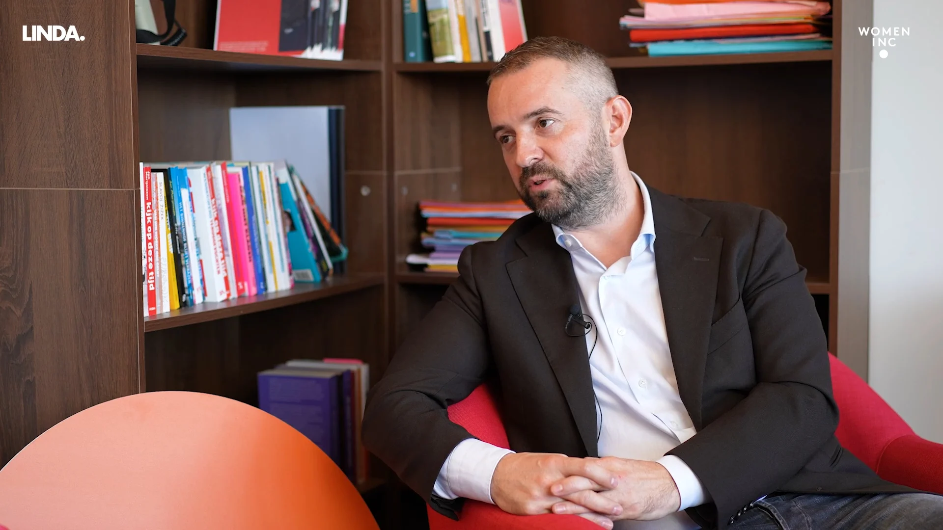 Lisa Loeb voor LINDA. x WOMEN Inc. in gesprek met Jimmy Dijk (SP) over veiligheid van vrouwen