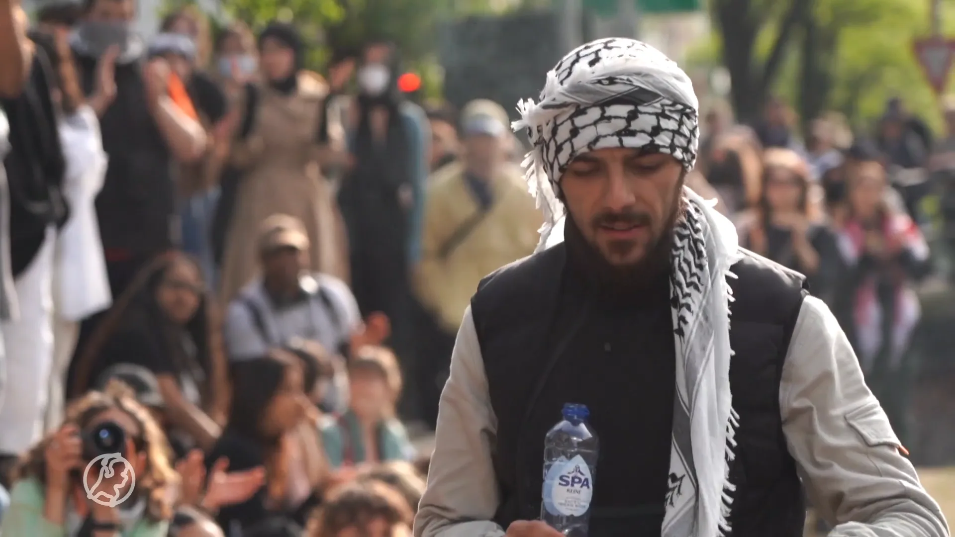 Paar duizend actievoerders bij protest Roeterseilandcampus