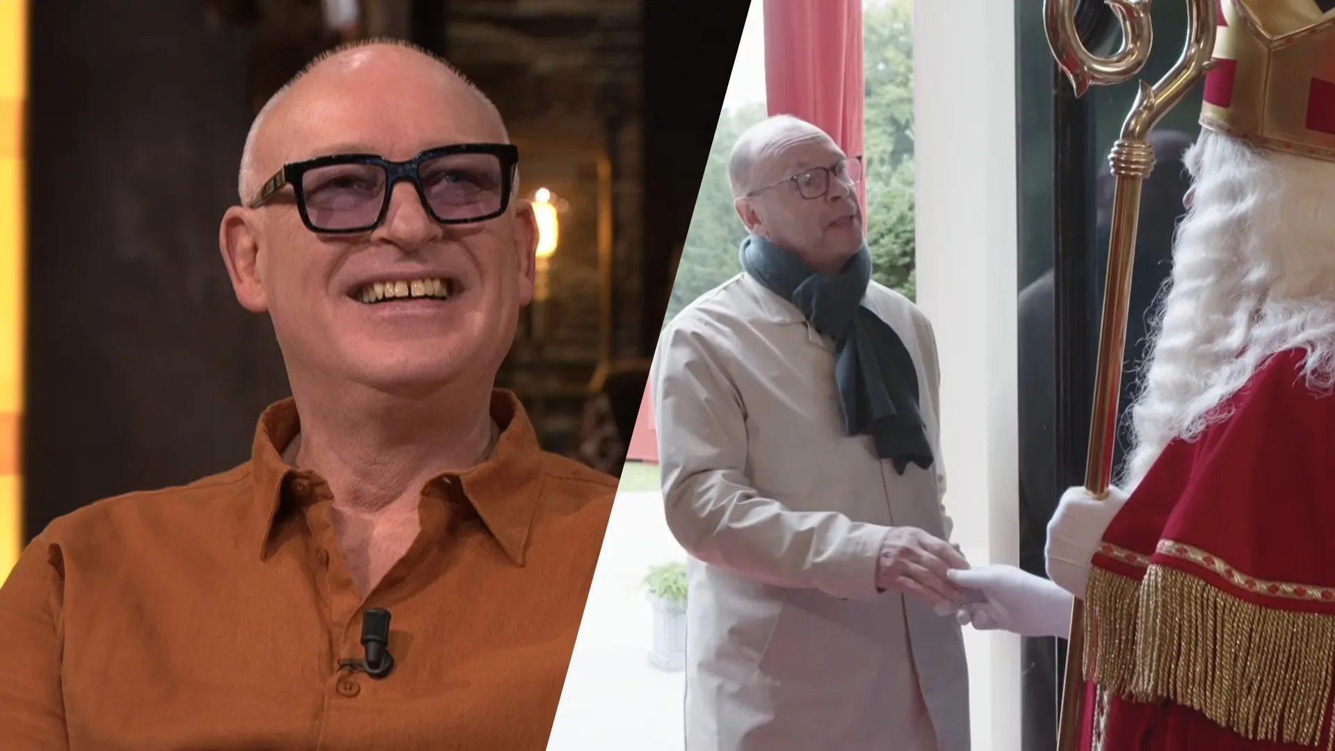 René van der Gijp geniet van Directeurtje in Sinterklaasjournaal: ‘Is toch leuk, man!'