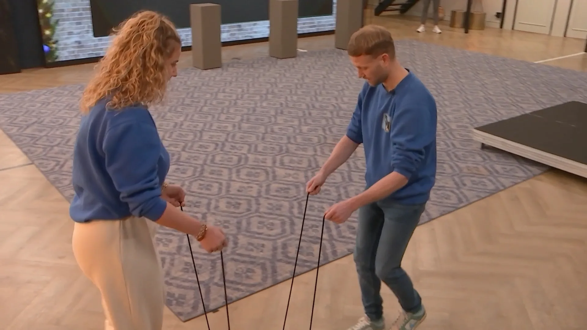 Peter en Marlijn mogen bal niet laten vallen