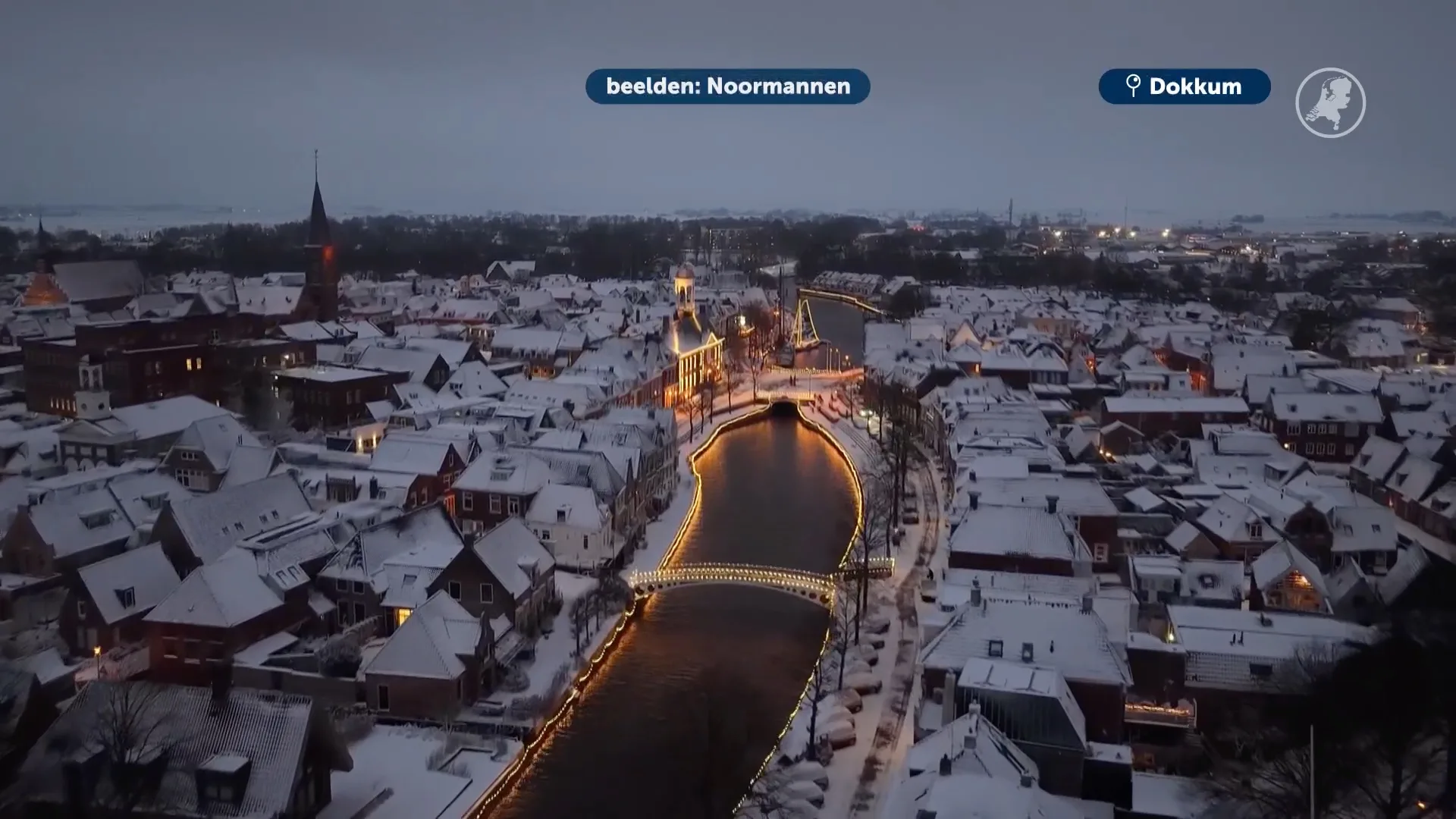 In beeld: noorden van Nederland ontwaakt onder een witte deken