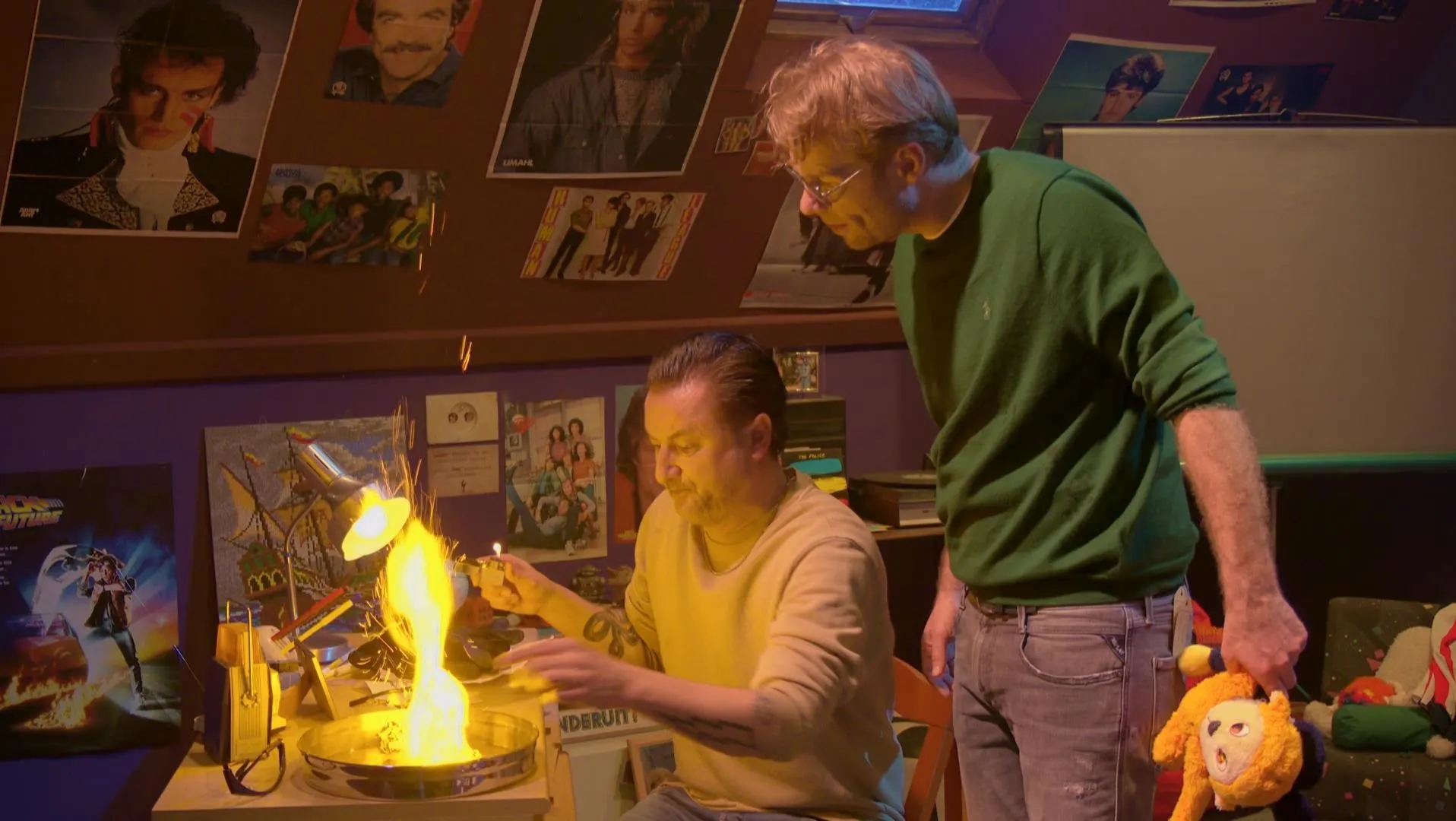 Kindertijd: Leo Alkemade en Dennis Weening - Kurt Rogiers en Sandrine Andre