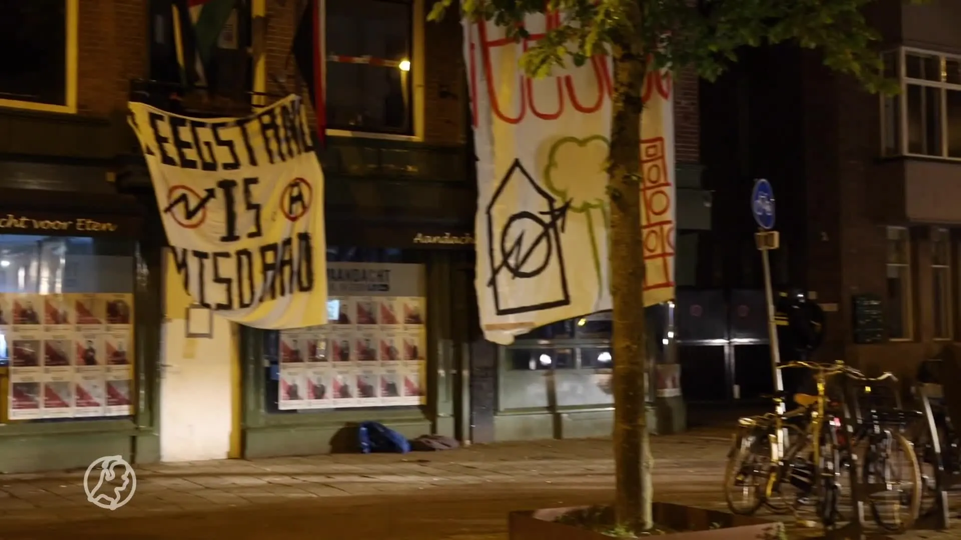 Politie beëindigt illegaal feest in gekraakt pand Utrecht