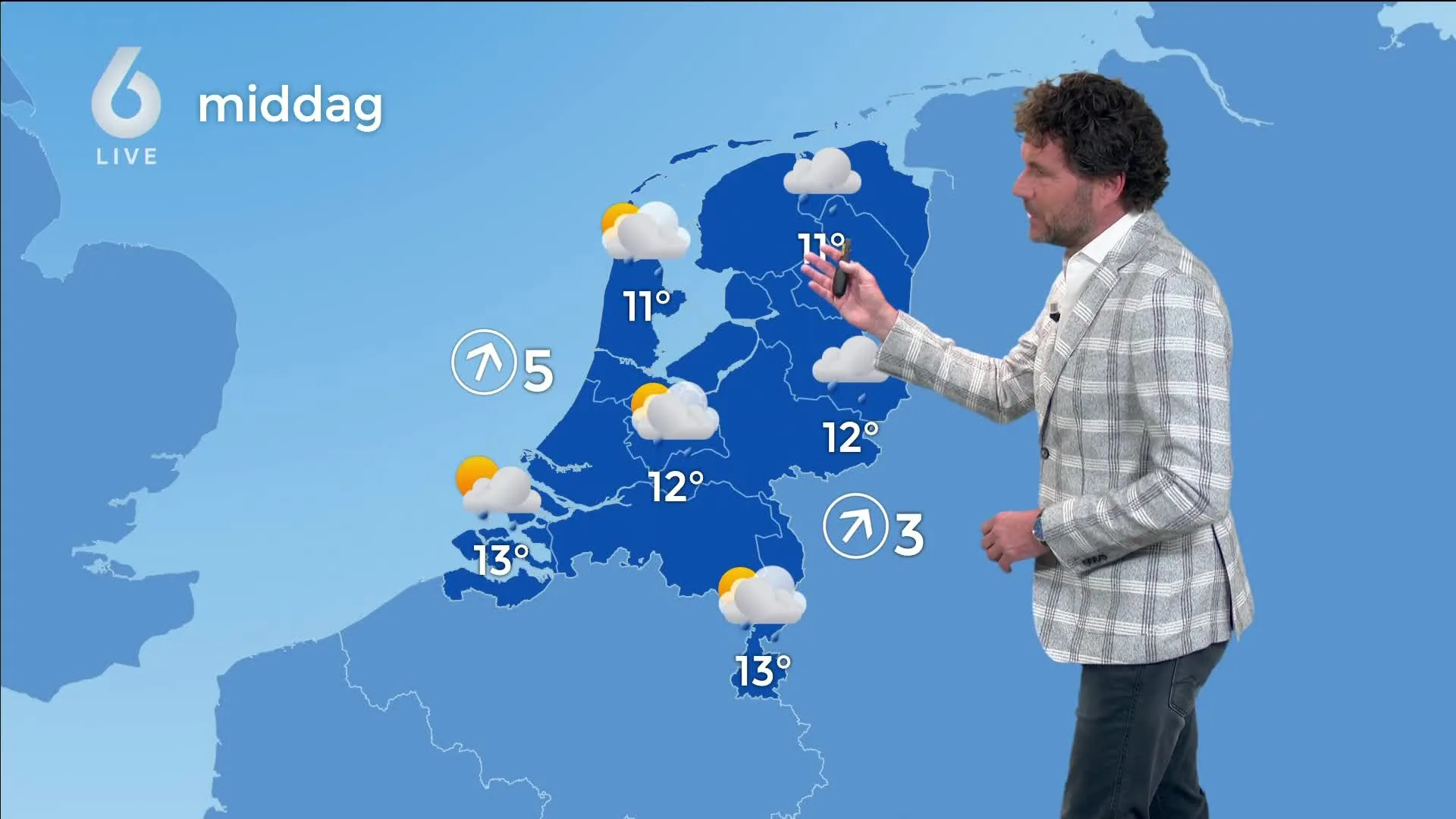 Nat en wisselvallig weer, maar dit weekend fors hogere temperaturen