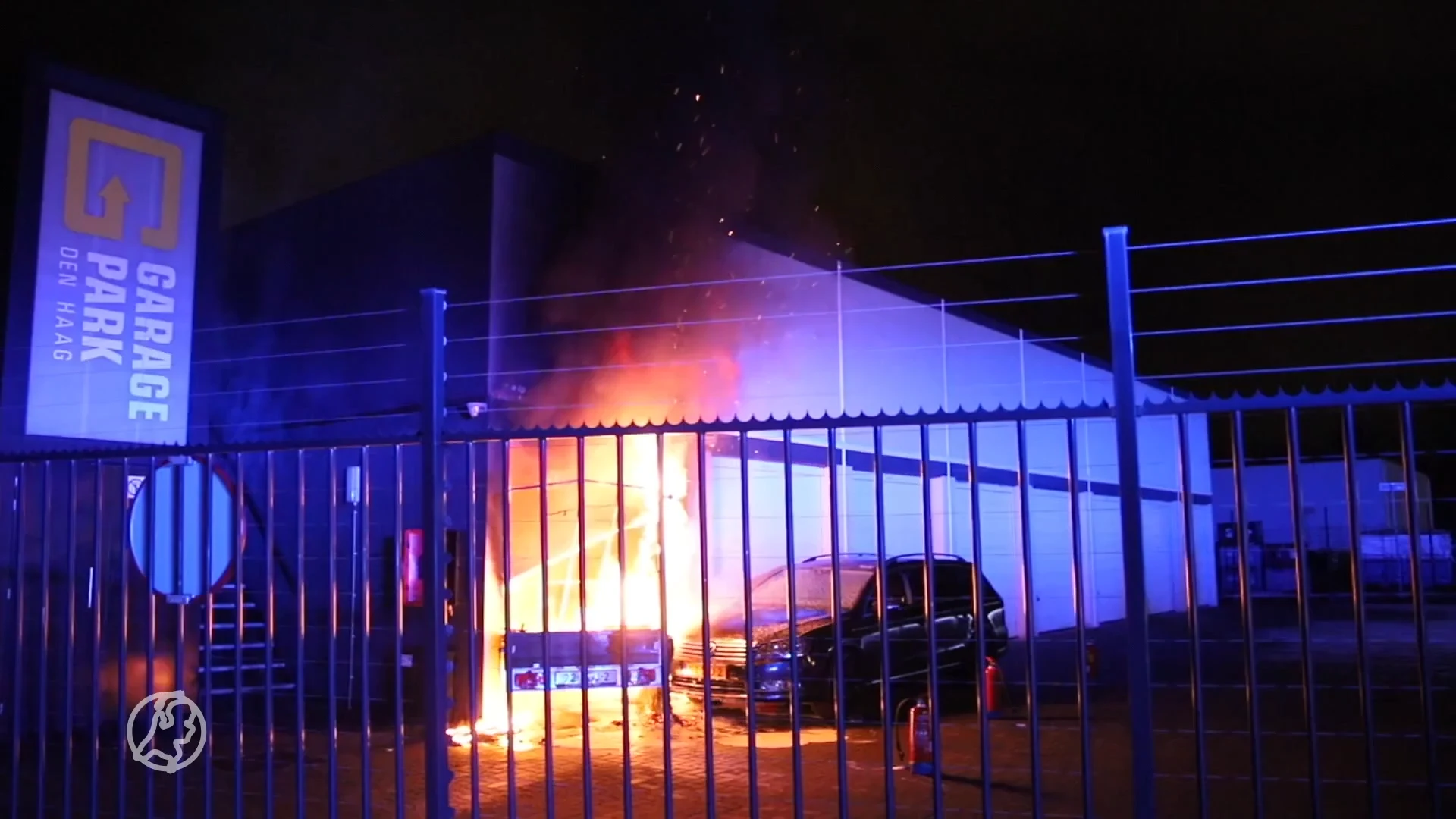 Man gewond bij brand in garagebox Den Haag