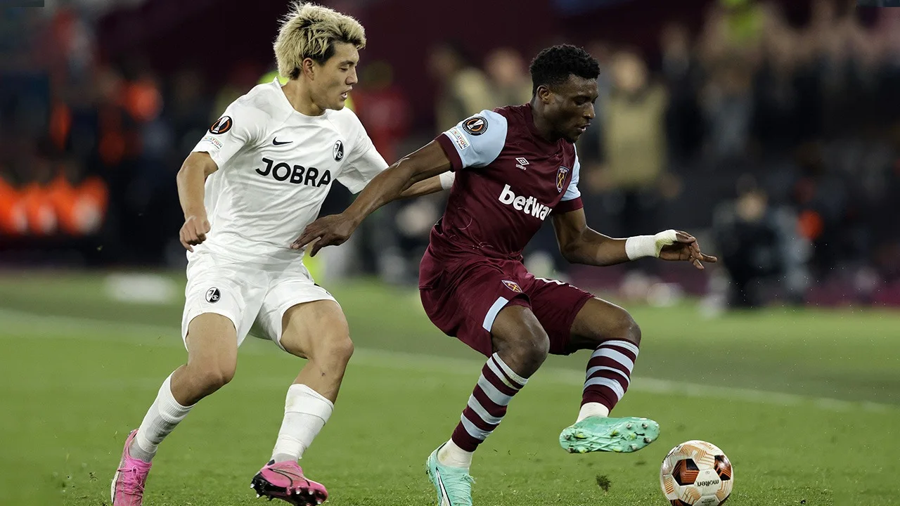 SAMENVATTING: West Ham United - SC Freiburg (achtste finale Europa League)