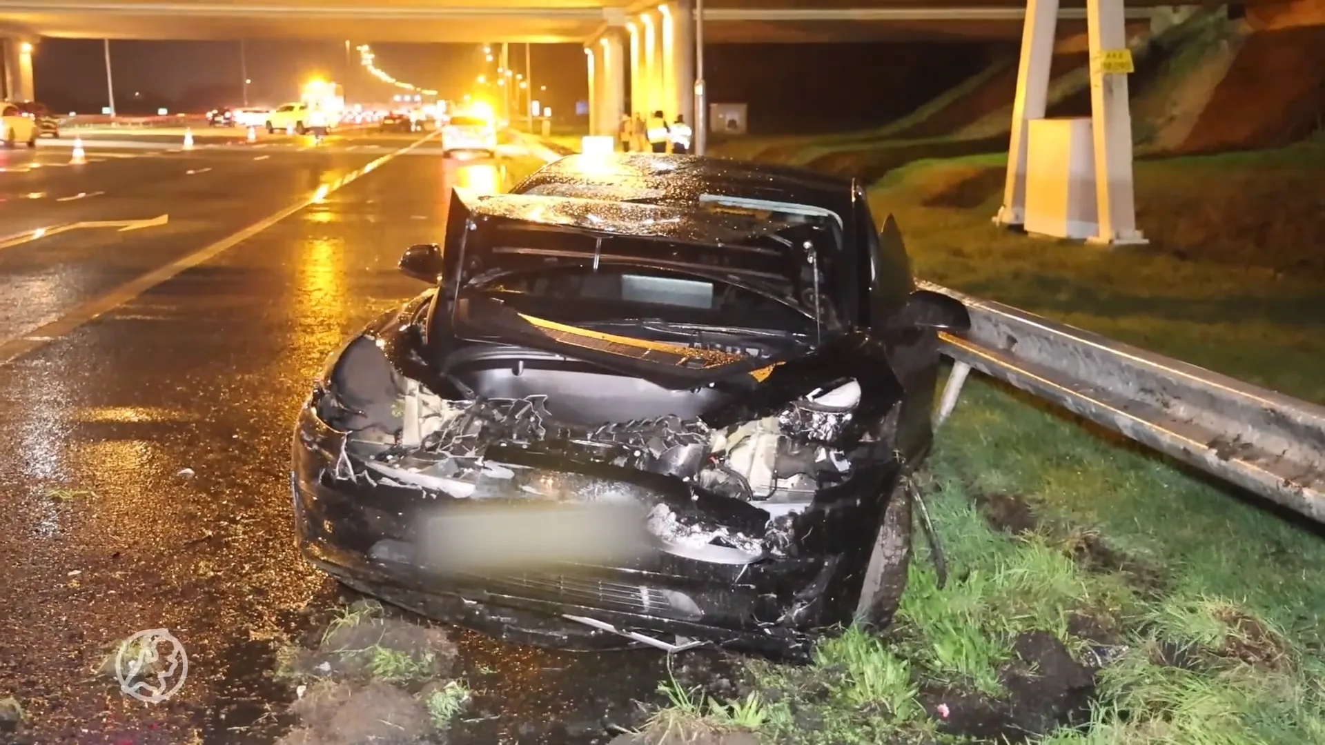 Vijf auto's beschadigd na ongeval op A4 bij Nieuw-Vennep