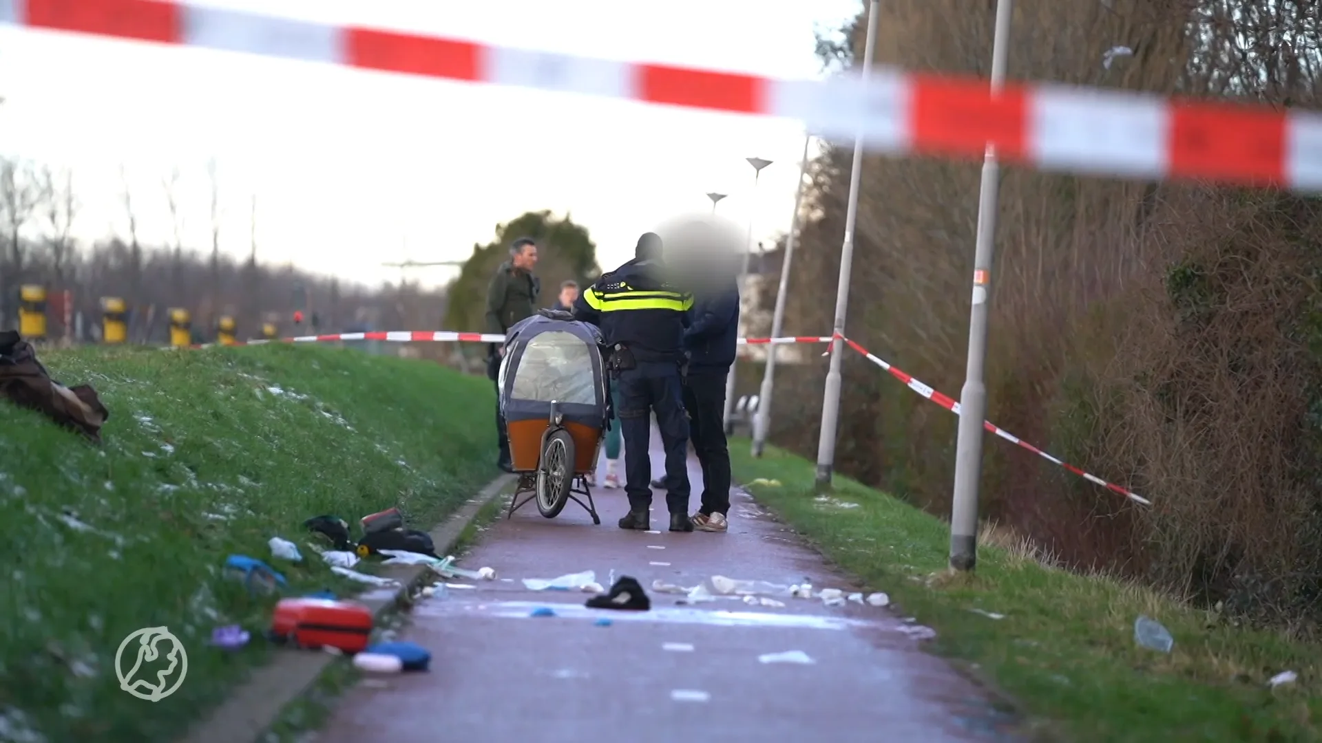 Man zwaargewond na steekpartij op fietspad Rotterdam