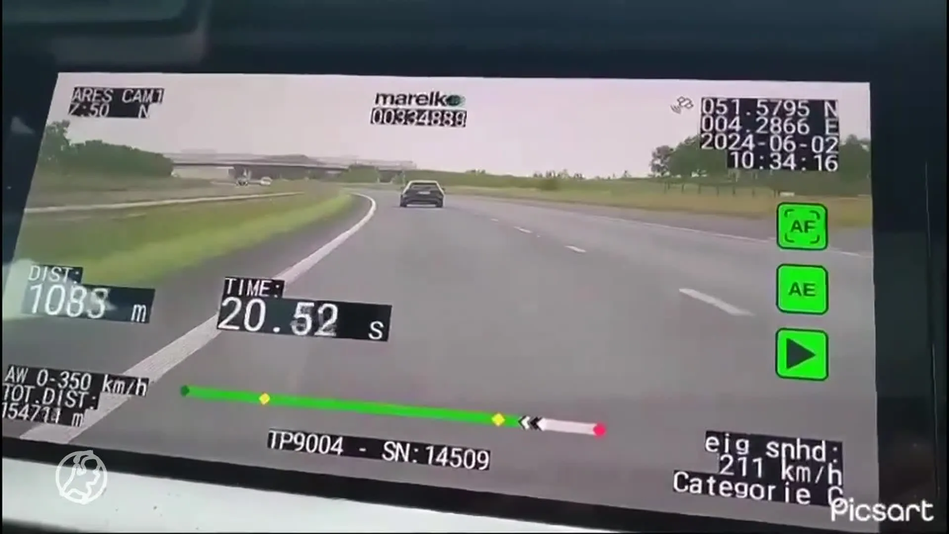 ZIEN: Beginnend bestuurder rijdt 135 km/u te hard en moet rijbewijs inleveren