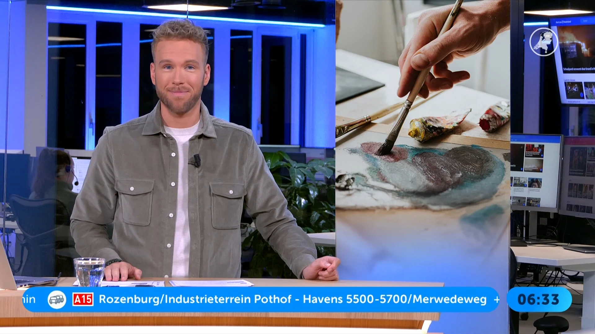 Schilderen tegen somberheid: dit gebeurt er op Blue Monday in Amsterdam