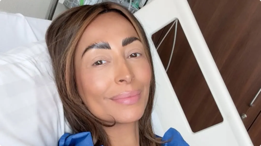 Maria Tailor in het ziekenhuis (@Instagram)