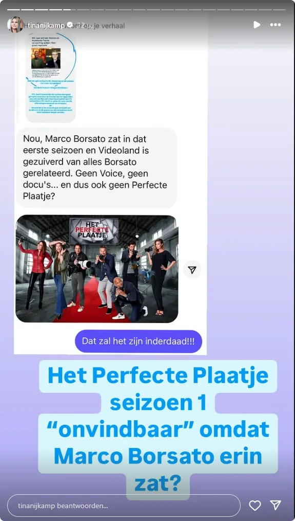 Bron: Instagram Tina Nijkamp