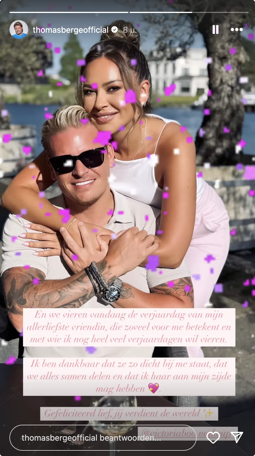 Bron: Instagram Thomas Berge