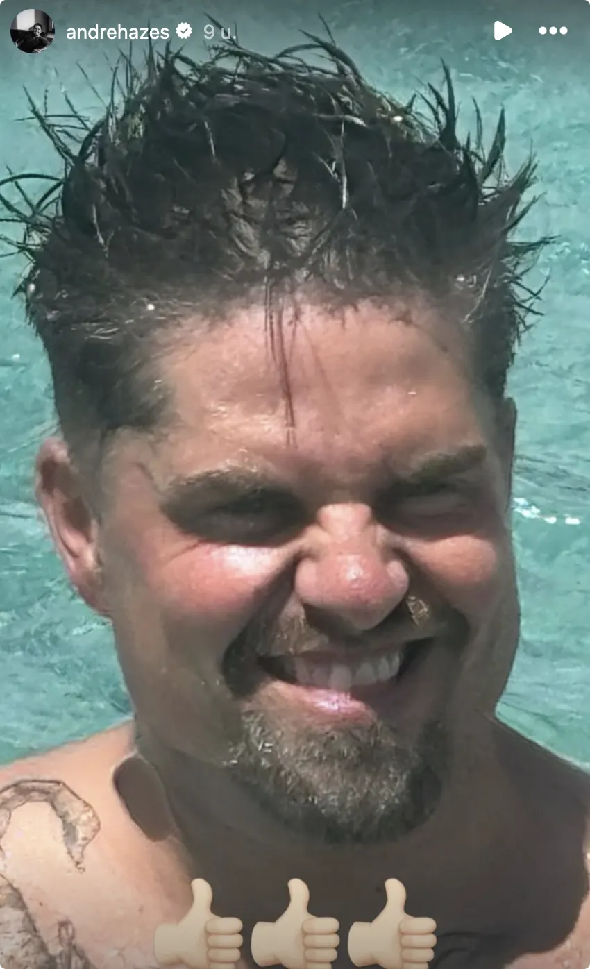 Bron: André Hazes op Instagram.