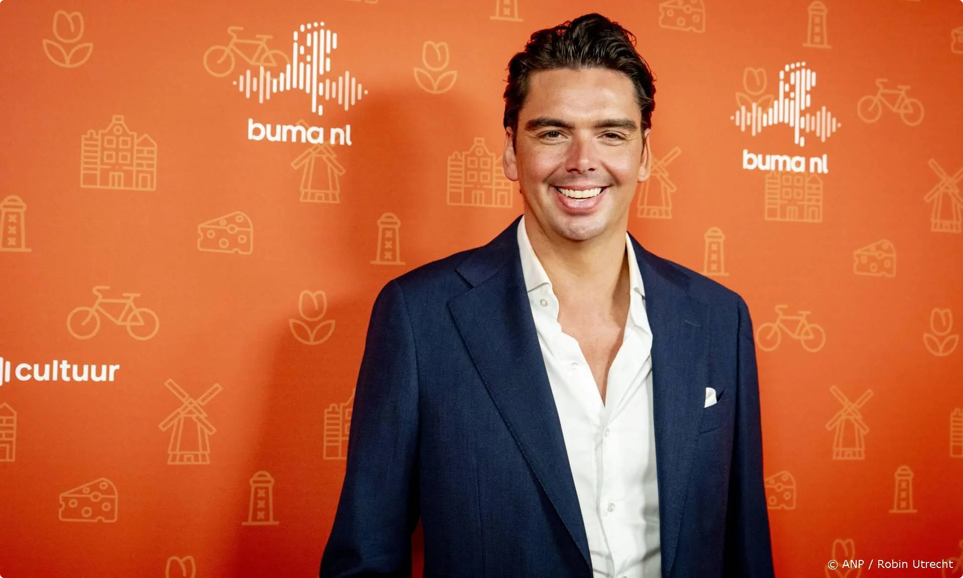 Yves Berendse op de Buma NL Awards in Tilburg. Foto: © 2025 ANP