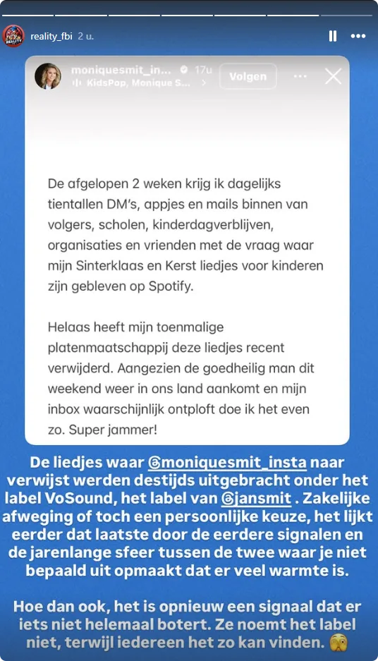 De story van Realityfbi.