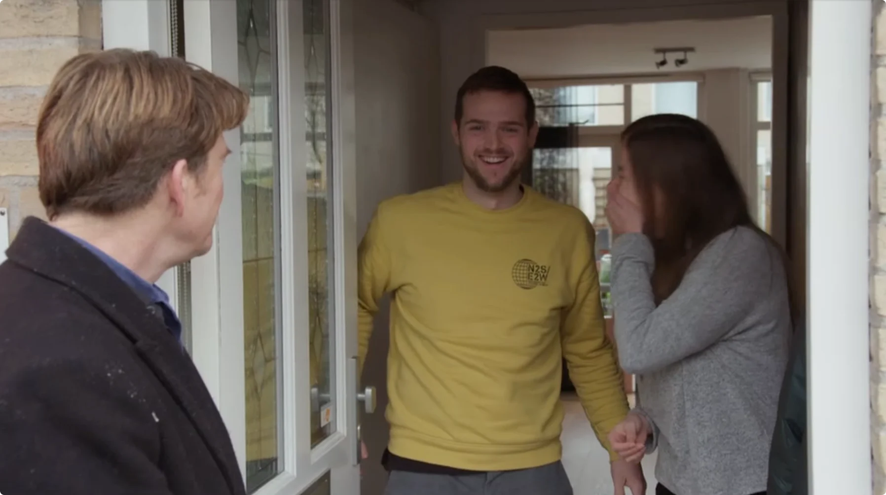 Ruben en Chantal reageren verrast - Bron: RTL